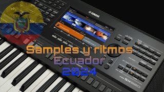 RITMOS Y SAMPLES YAMAHA PSRSSX CHICHA ECUADOR 2024✅ [upl. by Harlin38]