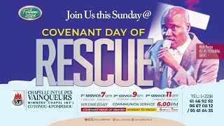 Highlight of Our Covenant Day of Rescue Service  Winners Chapel International cotonou  772024 [upl. by Ennovihc]