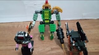 3 New evil zord for the Mythical Fury wave and there pretty cool Centaur Beast Megazord Part 2 [upl. by Ecirtra986]