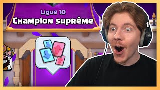 OBJECTIF CHAMPION SUPRÊME en MÉGA TIRAGE   Clash Royale [upl. by Mike]