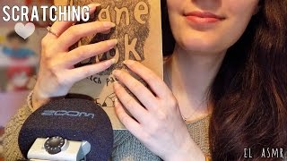 ASMR ♥ SCRATCHING long natural nails No Talking [upl. by Annoyek]