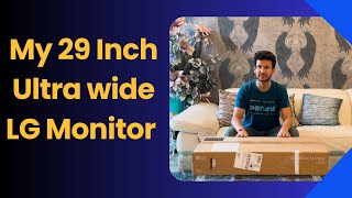 My 29 Inch Ultra wide LG Monitor for Rs13700 Great Value Best Wide Screen Monitor [upl. by Redlac]