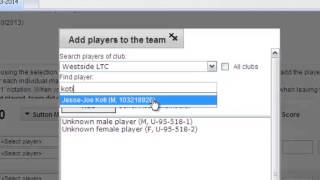 League Planner Software  How to Enter Results [upl. by Imas]