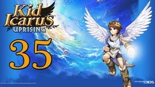 Lets Play Kid Icarus Uprising 3Ds Part35BLIND HadesHerz [upl. by Esilahc]