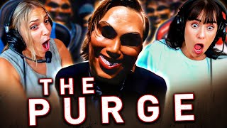 THE PURGE 2013 MOVIE REACTION FIRST TIME WATCHING Full Movie Review [upl. by Amalia]