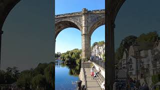 Knaresborough Viaduct Virtual Walking Tour Guide North Yorkshire Near Harrogate England 4K 🇬🇧 [upl. by Anaitsirhc]