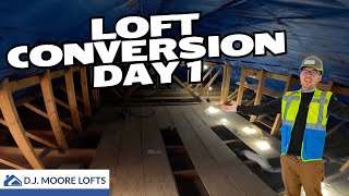 What Happens On Day 1 Of A Loft Conversion [upl. by Isnam]