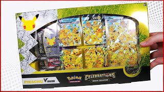 Opening a Pokemon Special Collection Pikachu VUNION Box [upl. by Wald]