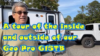 A tour of our Rockwood Geo Pro 15TB including the outside and inside [upl. by Wrench]