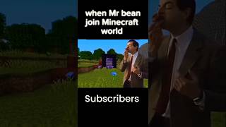 Mr Bean minecraftda minecraft uzbcarol [upl. by Namruht]