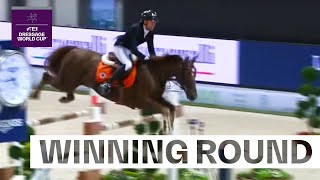 Simon Delestre amp Hermes Ryan flawless win  Winning Round  Longines FEI Jumping World Cup™ Verona [upl. by Hamford]