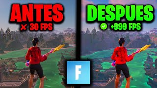 La MEJOR OPTIMIZACION Para FORTNITE C5S2 ✅ AUMENTA Tus FPS [upl. by Aivat]