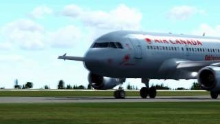 Air Canada KidsHorizons A319114 takeoff OttawaMcdonaldCartier [upl. by Defant]