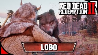 RED DEAD REDEMPTION 2  Lobo legendario  ANIMALES LEGENDARIOS ⭐ PS4 Español [upl. by Elisabet]