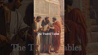 Ancient Rome 12 Tables of Law that Made it Great  shorts history ancientrome funfact [upl. by Aneerhs]