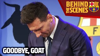 🐐 Inside Leo Messis last day at FC Barcelona [upl. by Kutzenco]