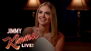 3 Ridiculous Questions with Jimmy Kimmel and Kate Upton [upl. by Inwat822]