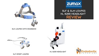 ZUMAX SLF amp SLH Loupes  ZUMAX HL8200 Headlight Review English Subtitles [upl. by Annaiek845]