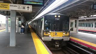 LIRR M7 to Penn Station Arriving at Jamaica 050424 [upl. by Eicyac212]