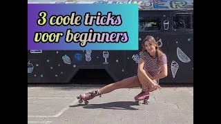 3 makkelijke trucjes om indruk mee te maken als beginner op rolschaatsen [upl. by Glen]