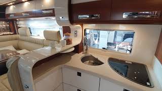 Flagship luxury motorhome Carthago Liner for two i53l Very quick tour [upl. by Maxentia465]