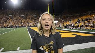 On Location Iowa Football game [upl. by Brackely]