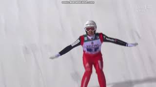 Simon Ammann  2165m  Oberstdorf 2018 [upl. by Altaf]