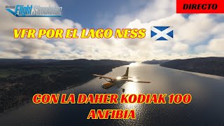 MSFS  VFR POR EL LAGO NESS CON LA KODIAK 100 ANFIBIA DE SIM WORKS STUDIO [upl. by Rempe]