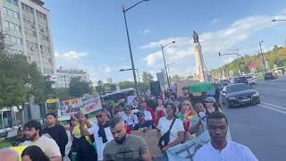 MOÇAMBIQUEPORTUGAL Por Moçambique Manifestase hoje em Lisboa [upl. by Neelehtak887]