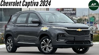 Chevrolet Captiva Premier 2024  Ya es segura…pero como que algo le falta  Reseña [upl. by Ayal]