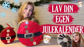 LAV DIN EGEN JULEKALENDER 🎅🏼 OG ADVENT  DIY [upl. by Hung]