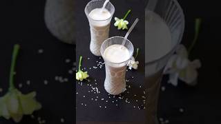 Sesame seeds juice recipe 😋👀…shorts cooking viral [upl. by Berte]