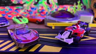 HO slot car slot carnage race 5  2024 attic winter championship [upl. by Aklim127]