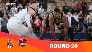 AS MonacoBaskonia VitoriaGasteiz  Round 20 Highlights  202324 Turkish Airlines EuroLeague [upl. by Ignacia]