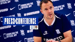 PRESS CONFERENCE  Chris Davies  Birmingham City v Northampton Town [upl. by Llehsem]