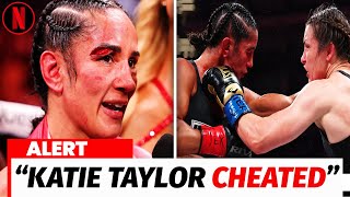 Robbery in the Ring Amanda Serrano vs Katie Taylor Shocker [upl. by Sirrap280]