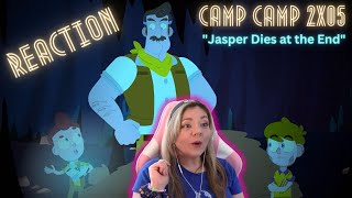 Camp Camp 2x05 quotJasper Dies at the Endquot  reaction amp review [upl. by Leimad105]