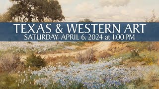 Texas amp Western Art  Live Auction [upl. by Philemon]