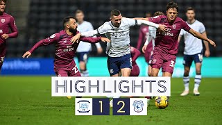 Highlights PNE 1 Cardiff City 2 [upl. by Ajnos]