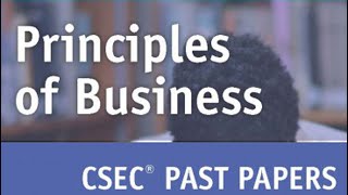 CSEC CXC POB PAST PAPER JANUARY 2024 PAPER 1 [upl. by Balfore]