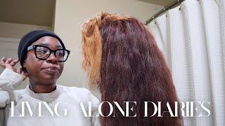 Living Along VLOG  Wig Transformation Gone Wrong [upl. by Verney]