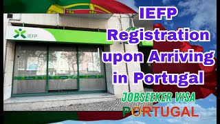 IEFP Registration Upon Arriving in Portugal [upl. by Sabba577]