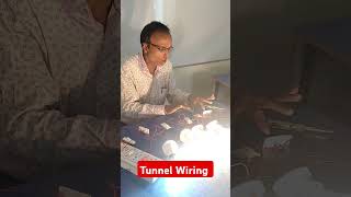 Tunnel wiring  shorts  youtubeshorts  itiicon [upl. by Nolaj]