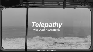 Telepathy  BTS 방탄소년단 English Lyrics [upl. by Aeslehs]