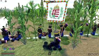 Napoleonic Wars  Hungary NR1 amp Andour Volunteers vs Quatrieme Corps amp 2eme VG  Roblox [upl. by Ettenot183]