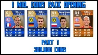 300000 Coins TOTS Bundesliga Pack Opening PS3  1 Mio Coins Pack Opening Part 1 FIFA 13 [upl. by Hammel]