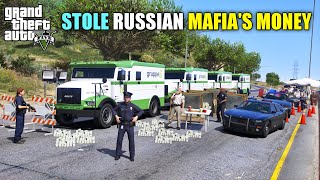 GTA 5  MICHAEL STOLE RUSSIAN MAFIAS BILLION DOLLARS  BB GAMING [upl. by Cinimod707]