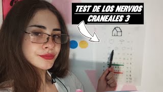 Exámen de los nervios craneales 3  ASMR CASERO [upl. by Aivila]