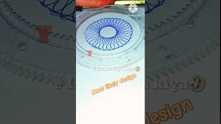 satisfying spirograph designs  The Pen Make in Total ⚡😘 How m any rotation did  spirograph [upl. by Ettenrahc161]