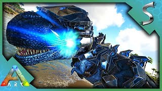 ALPHA MEGAPITHECUS DEFEATED TEK REX LASER SADDLE Ark Survival Evolved S4E87 [upl. by Notterb]